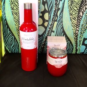 Insulated Brumate Red Winesulator and Uncorked cup